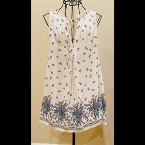 Max Studio Floral Design Tank Top